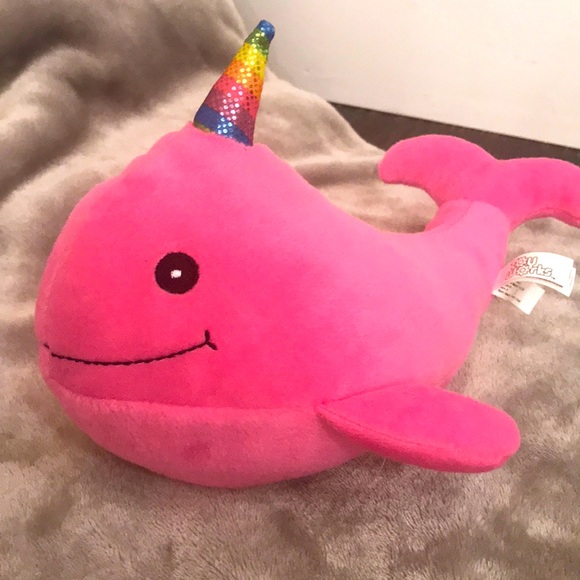 Narwhal stuffed animal colors pink - Picture 1 of 1